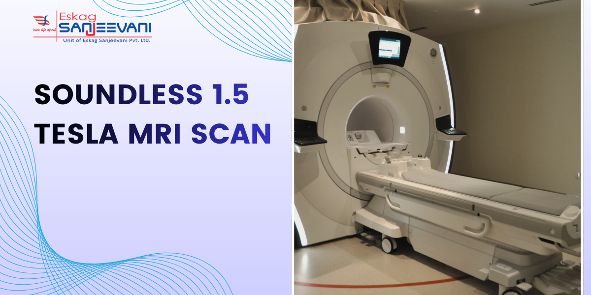 Soundless 1.5 Tesla MRI
