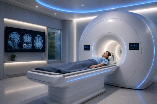 Soundless 3 Tesla MRI